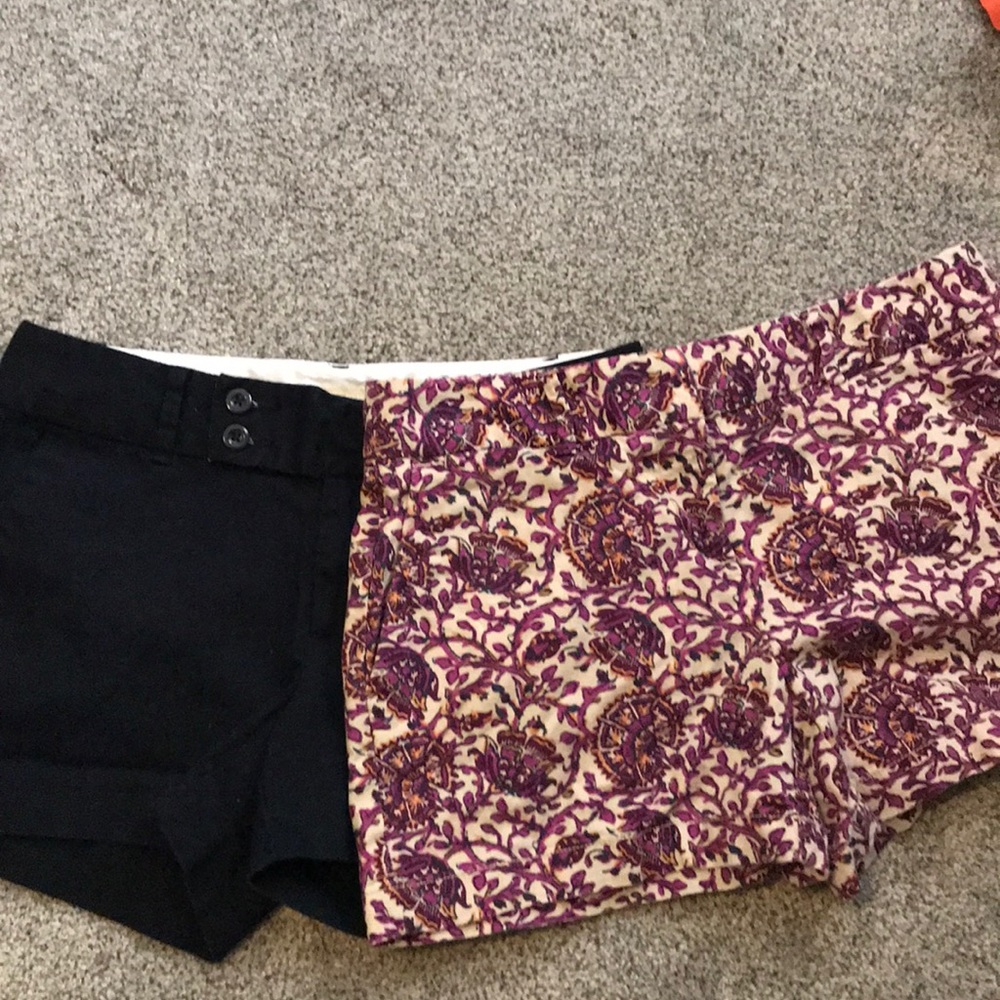 2 pairs of shorts - banana republic / loft